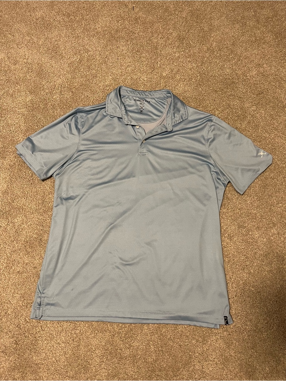 Kenneth Cole Light Blue Men's Polo